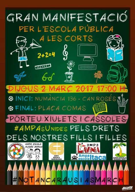 manifestacio-ampas-escoles-publiques-les-corts